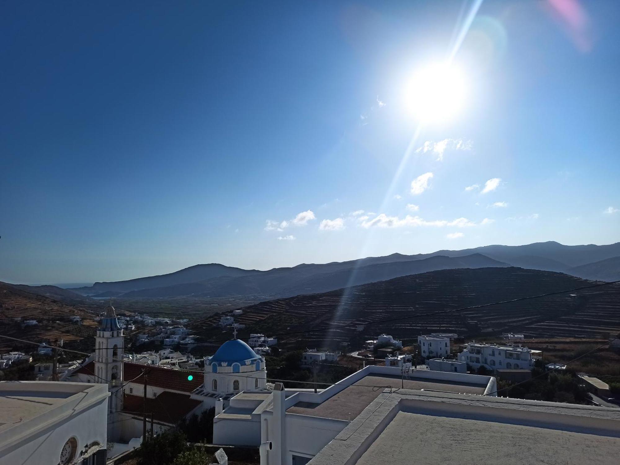 70M2 Neoclassic Villa, Excellent Location Great View Last House Of Village Kalloni  Exterior photo