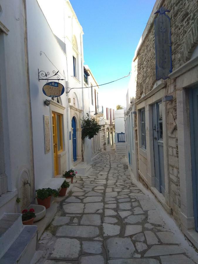 70M2 Neoclassic Villa, Excellent Location Great View Last House Of Village Kalloni  Exterior photo
